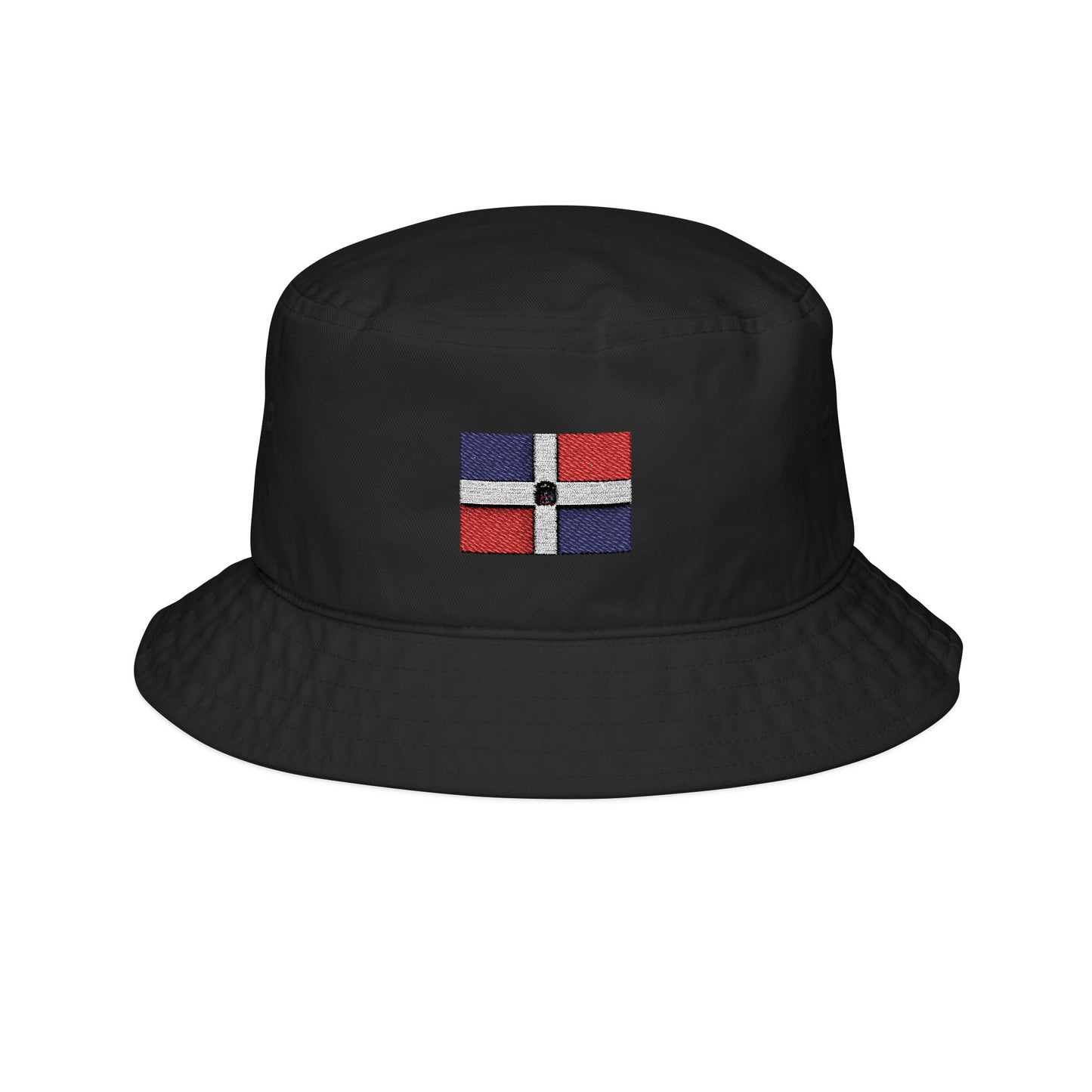 Embroidered Dominican Republic Bucket Hat - Stylish Summer Accessory