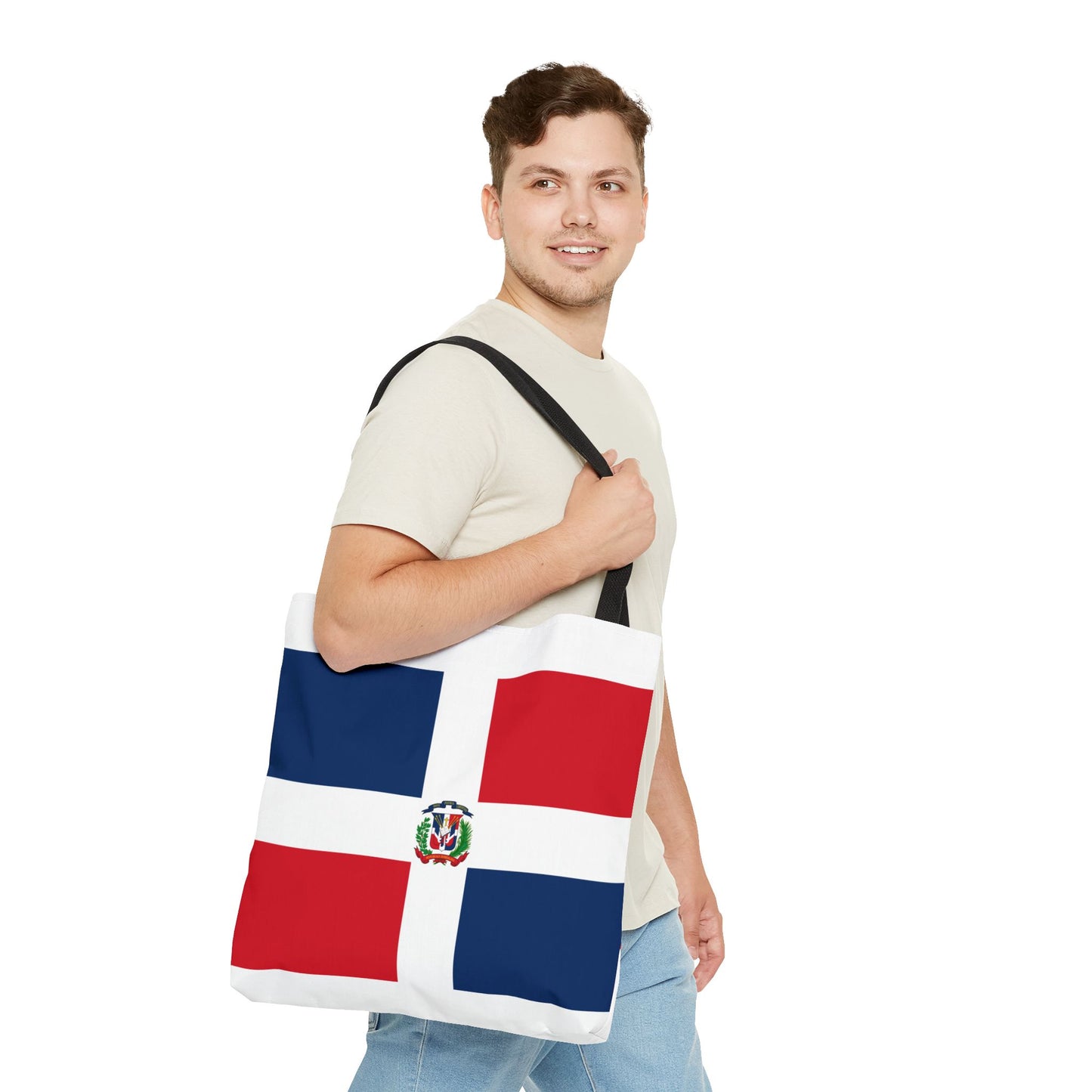 Dominican Flag Tote Bag - Stylish and Functional for All Occasions