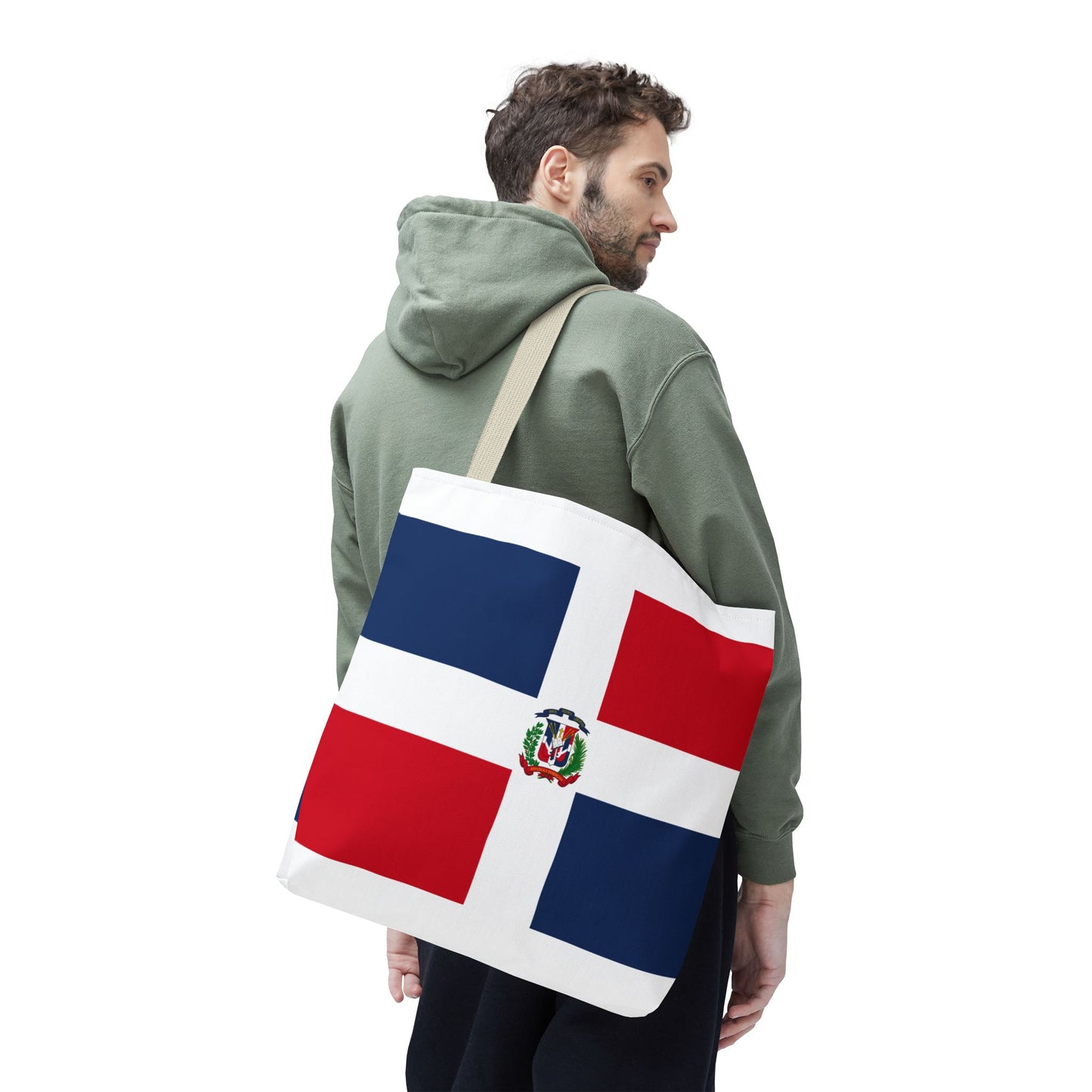 Dominican Flag Tote Bag - Stylish and Functional for All Occasions
