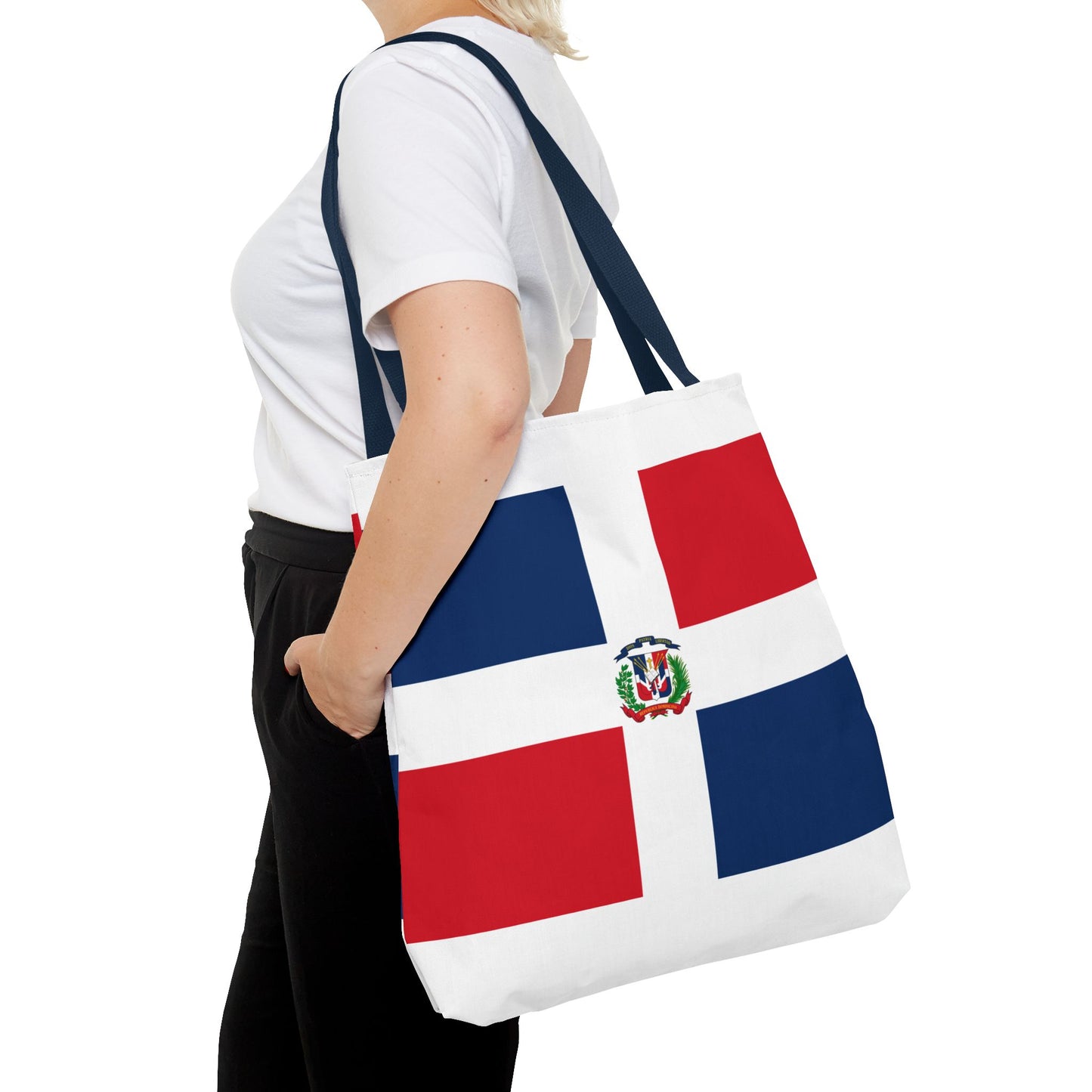 Dominican Flag Tote Bag - Stylish and Functional for All Occasions
