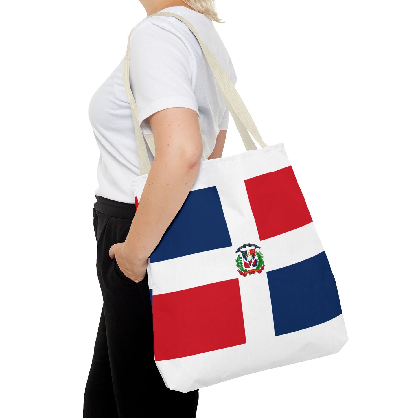 Dominican Flag Tote Bag - Stylish and Functional for All Occasions