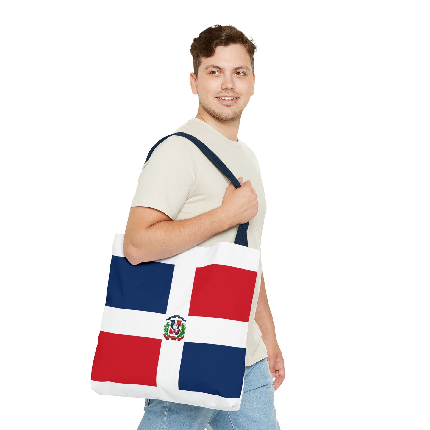 Dominican Flag Tote Bag - Stylish and Functional for All Occasions