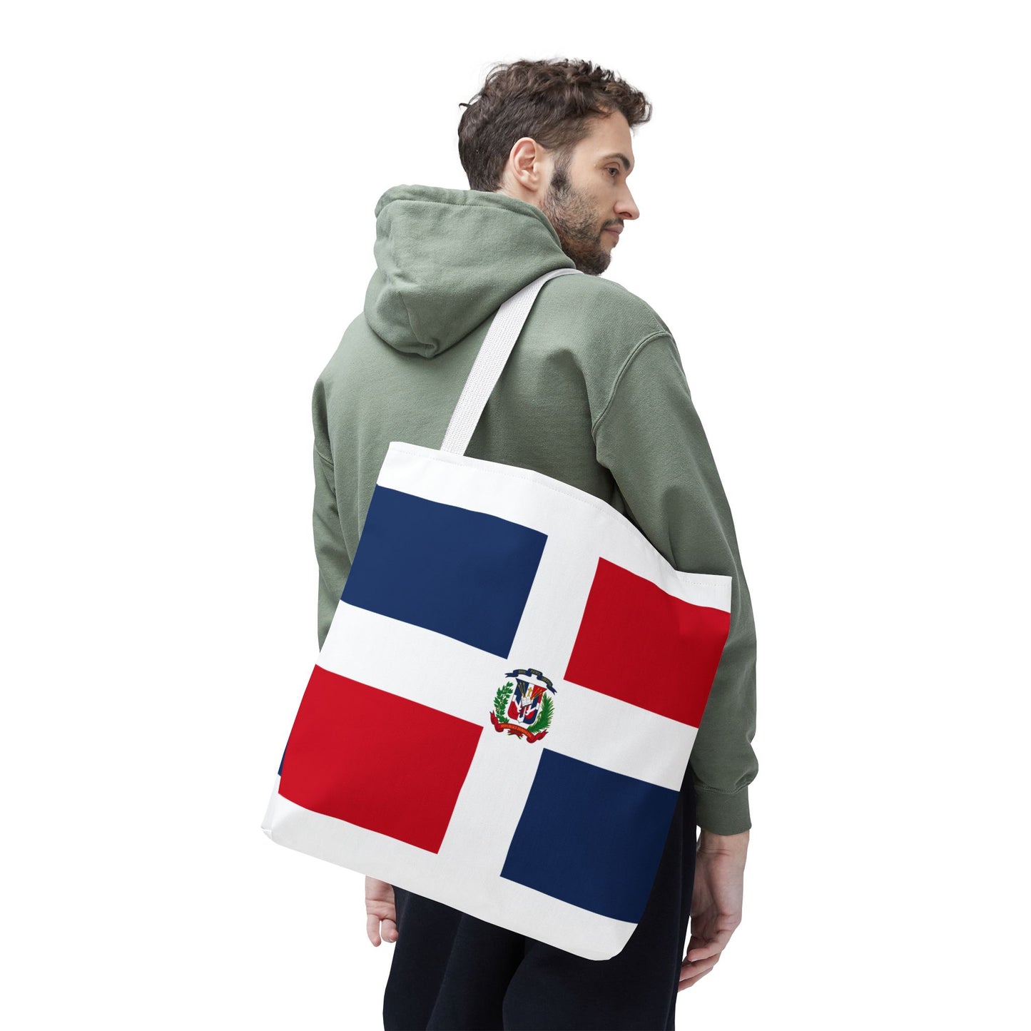 Dominican Flag Tote Bag - Stylish and Functional for All Occasions